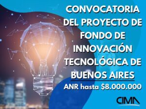 Read more about the article Convocatoria al Fondo de Innovación Tecnológica de Buenos Aires
