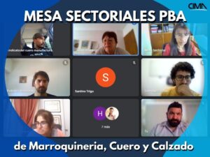 Read more about the article CIMA presente en las Mesas Sectoriales PBA de Marroquinería, Cuero y Calzado