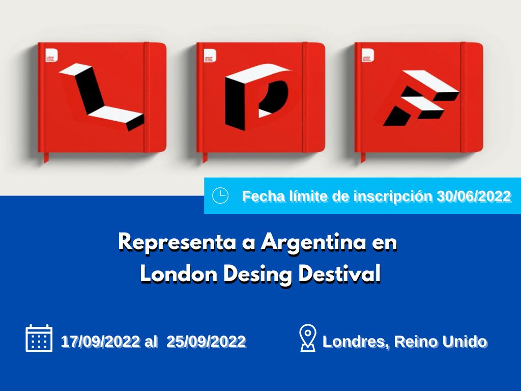 Read more about the article Representa a Argentina en London Desing Festival