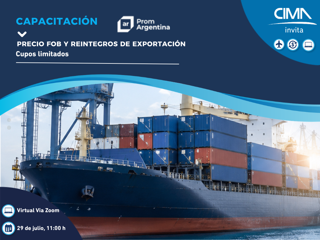 En este momento estás viendo Capacitación: Precio FOB y Reintegros de Exportación
